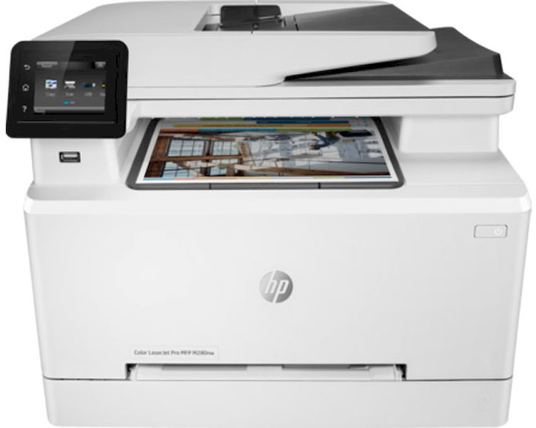 фото МФУ HP Color LaserJet Pro M280nw, цвет: белый