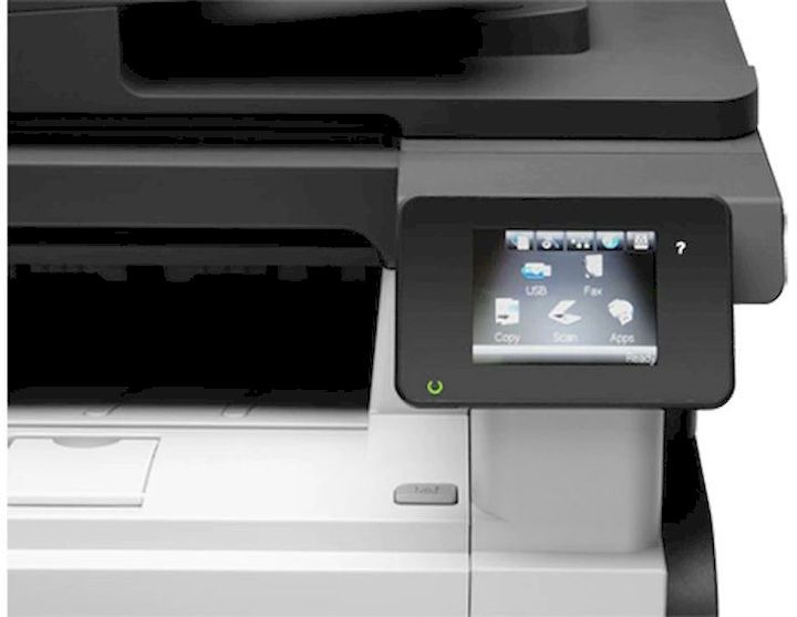 фото МФУ HP LaserJet Pro M521dn, цвет: белый