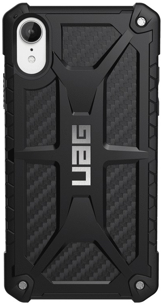 фото Защитный чехол UAG Monarch для iPhone XR, цвет: карбон