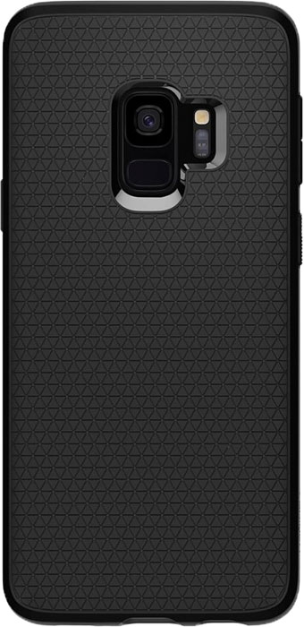 фото Защитный чехол Spigen Liquid Air Matte Black для Samsung Galaxy S9