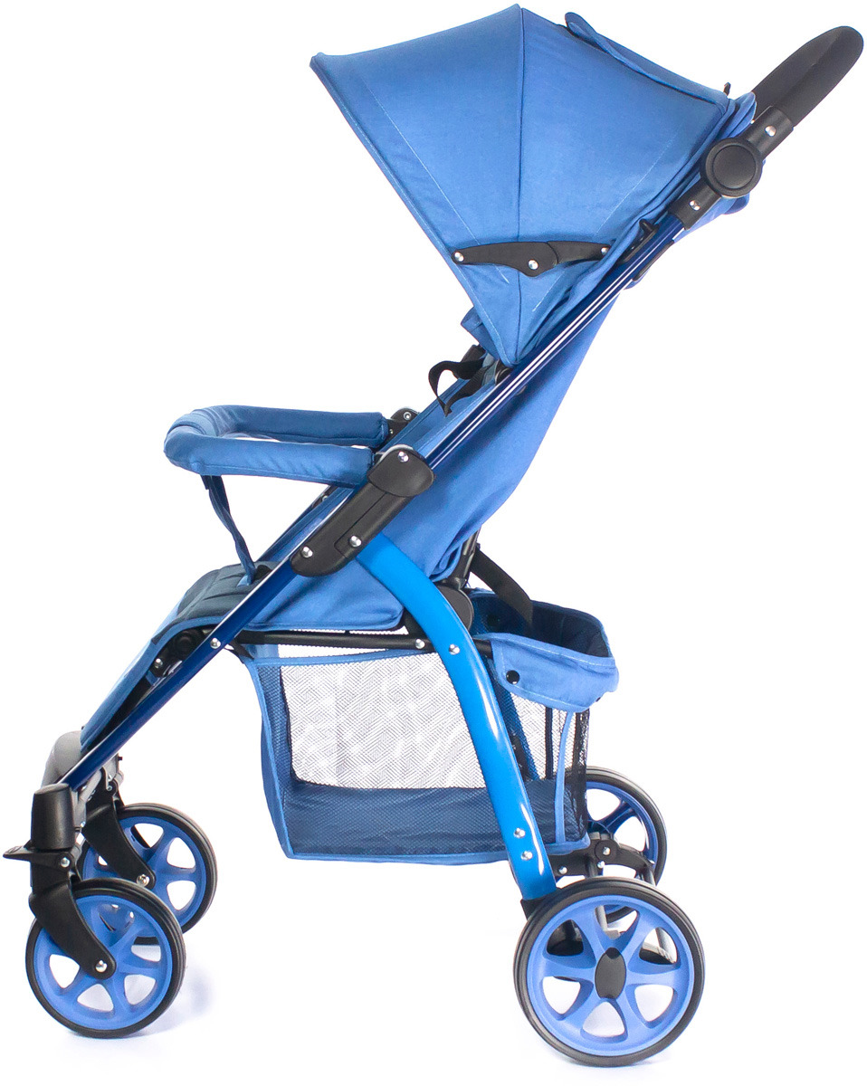 фото Коляска прогулочная Everflo Rover blue E-470 синий