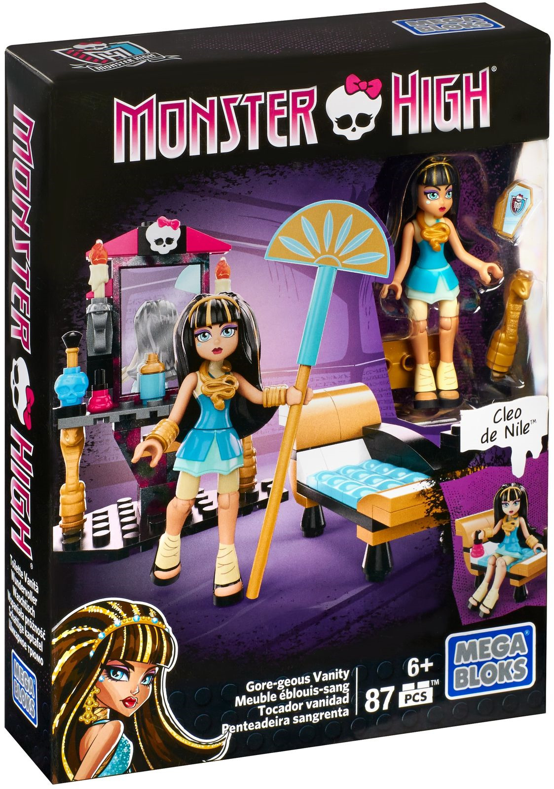 Конструктор Mega Bloks Monster High dkx80 Клео де Найл