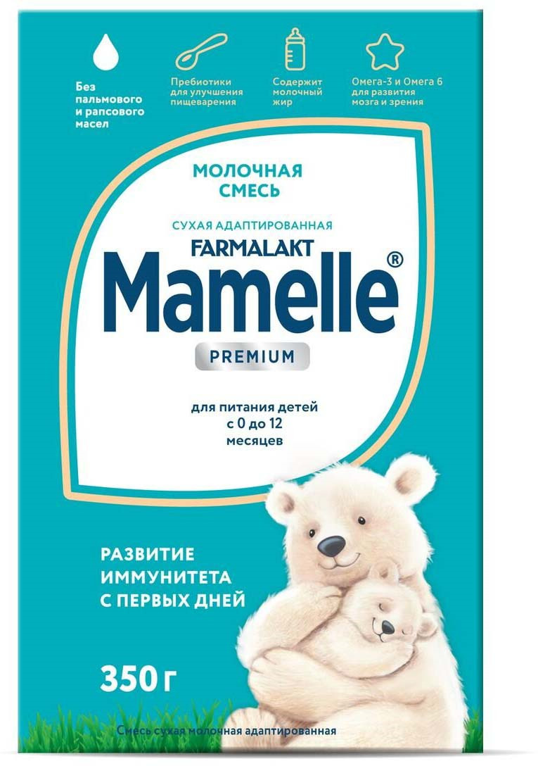 фото Молочная смесь Mamelle Premium, cухая, с 0 до 12 месяцев, 350 г