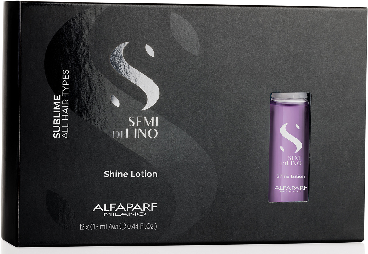 фото Alfaparf Лосьон для нормальных волос, придающий блеск Semi Di Lino Diamond Shine Lotion 12*13 мл Alfaparf milano