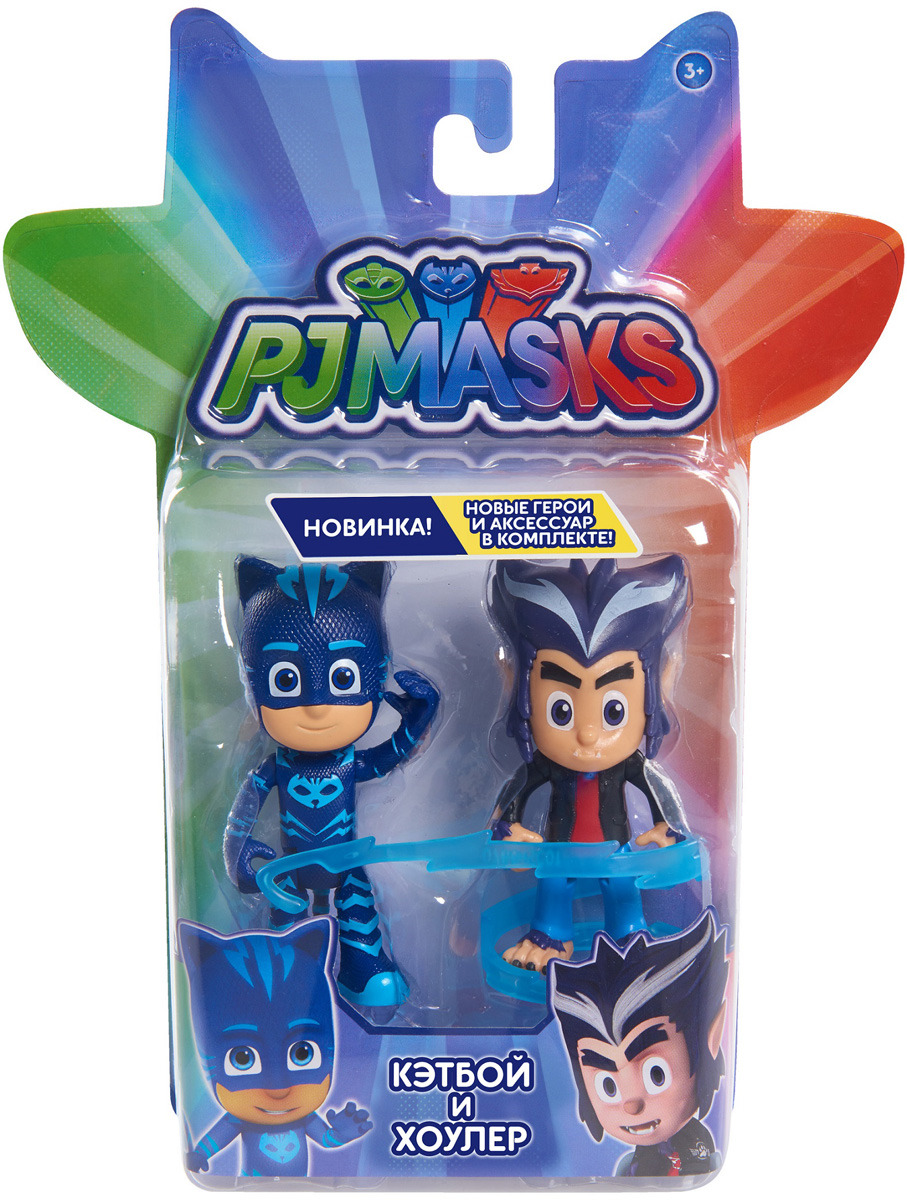 фото Фигурка функциональная Герои в масках "Кэтбой и Хоулер" Pj masks / герои в масках