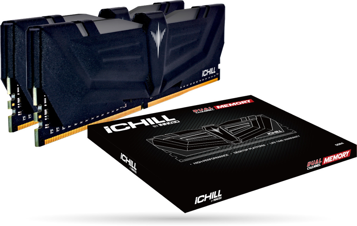 фото Модуль оперативной памяти Inno3D iCHILL DDR4 16GB 2x8GB (pc-19200) 2400 МГц (RCX2-16G2400)