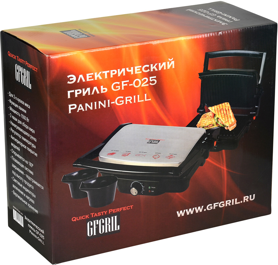 фото Электрогриль GFgril Gf-025 Panini-Grill