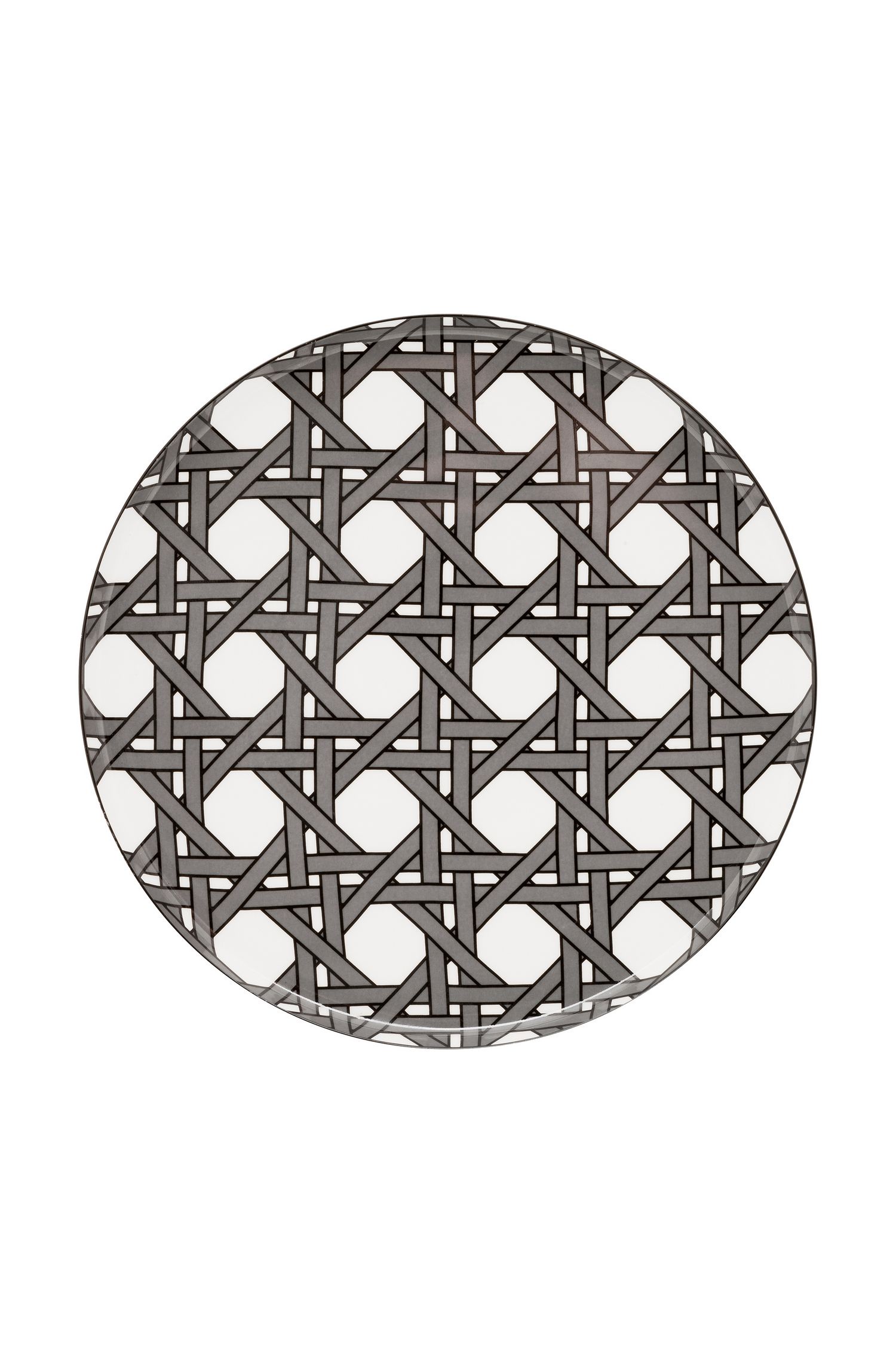 фото Набор тарелок Designed For Living Webbing, 53.001.009, серый, 2 шт