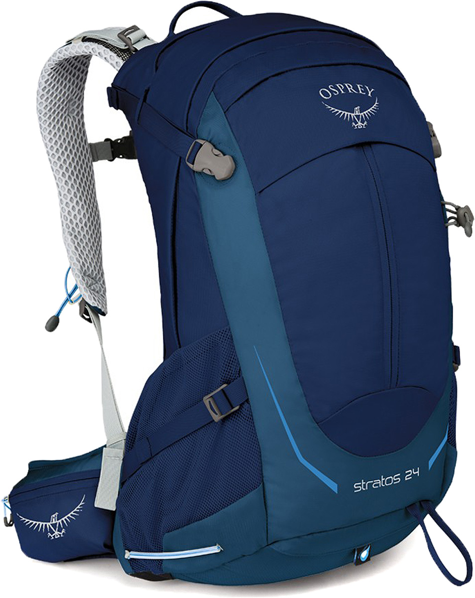Рюкзак Osprey Stratos 24, цвет: синий, 24 л