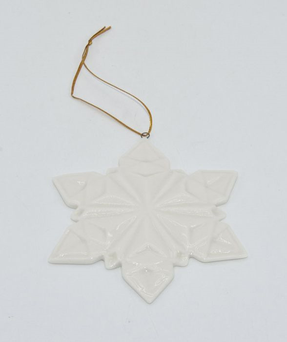 фото Новогоднее подвесное украшение Magic Time "Снежинка", 10,3 x 9,3 x 0,5 см