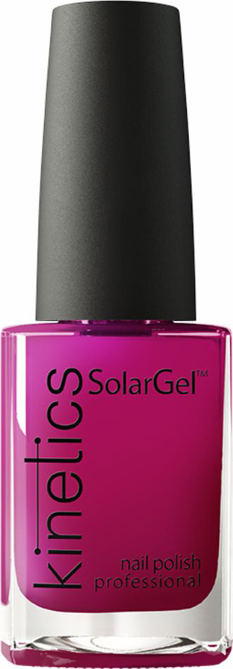 фото Лак для ногтей Kinetics SolarGel Polish, тон №418 Mirror - Like Red, 15 мл