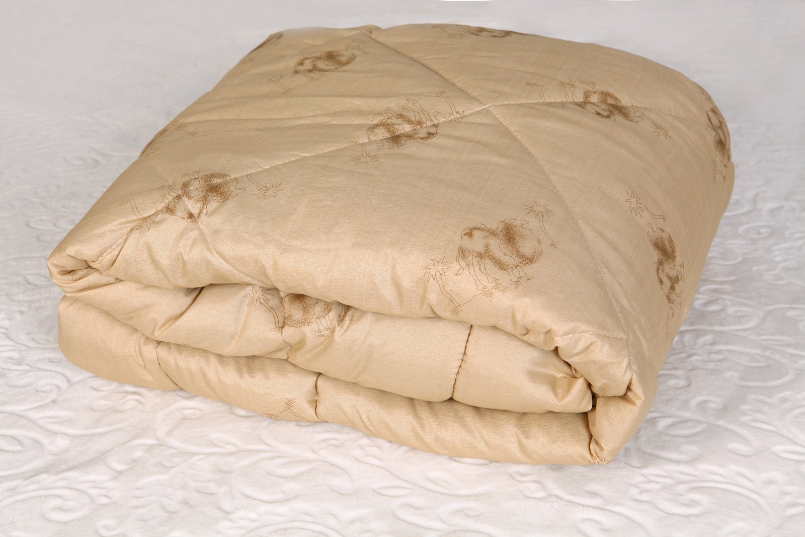 фото Одеяло Спаленка Верблюжка 1,5-спальное, коричневый
