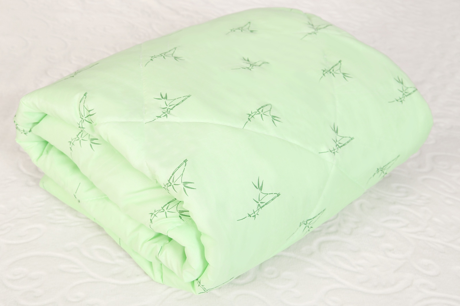 фото Одеяло Спаленка Одеяло Бамбук Эконом 2,0-спальное, О-Бамбук-Эко-2.0/салатовый, светло-зеленый