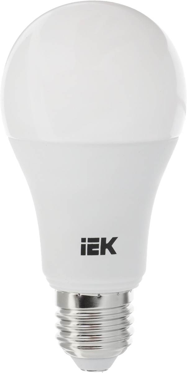 Лампа светодиодная "IEK", шар, ECO, A60, 20Вт, 230В, 3000К, E27. LLE-A60-20-230-30-E27