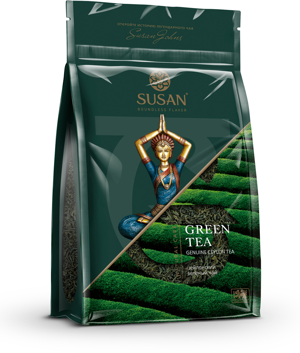 фото Зеленый чай Susan, листовой, 100 г