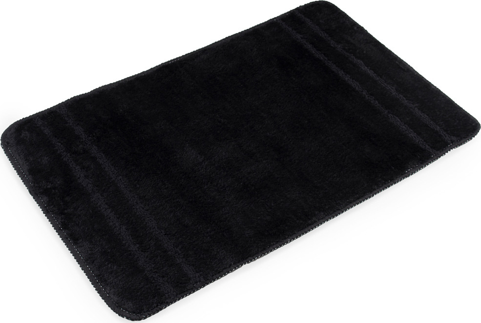фото Коврик для ванной Verran Solo, цвет: черный, 50 x 80 см