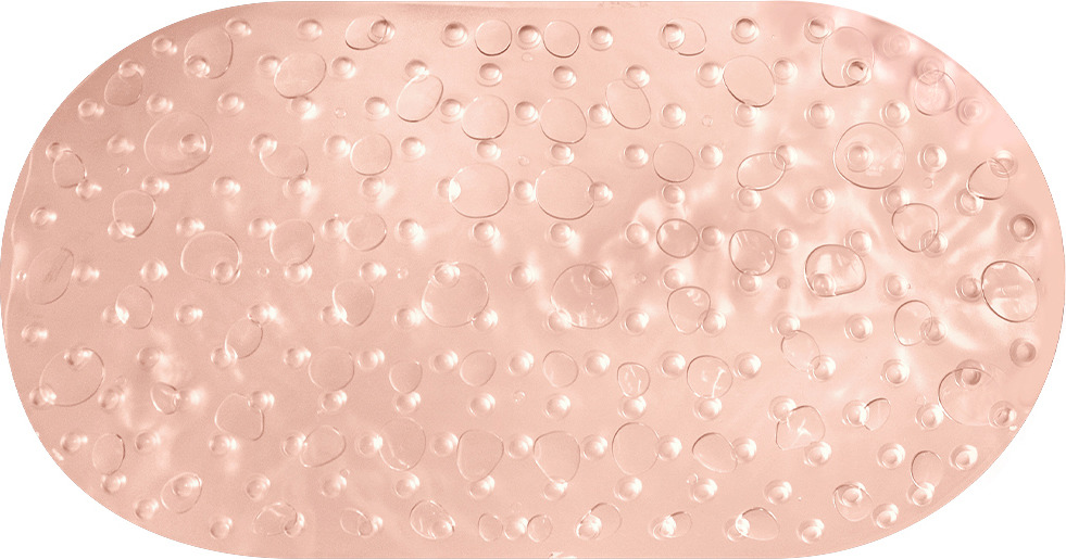 Коврик для ванной Verran Safety, противоскользящий, цвет: розовый, 40 х 70 см