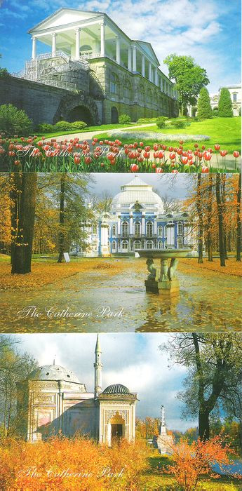 фото Tsarskoye Selo: Palace and Park / Царское село. Дворец и парк (набор из 16 открыток) Альфа колор