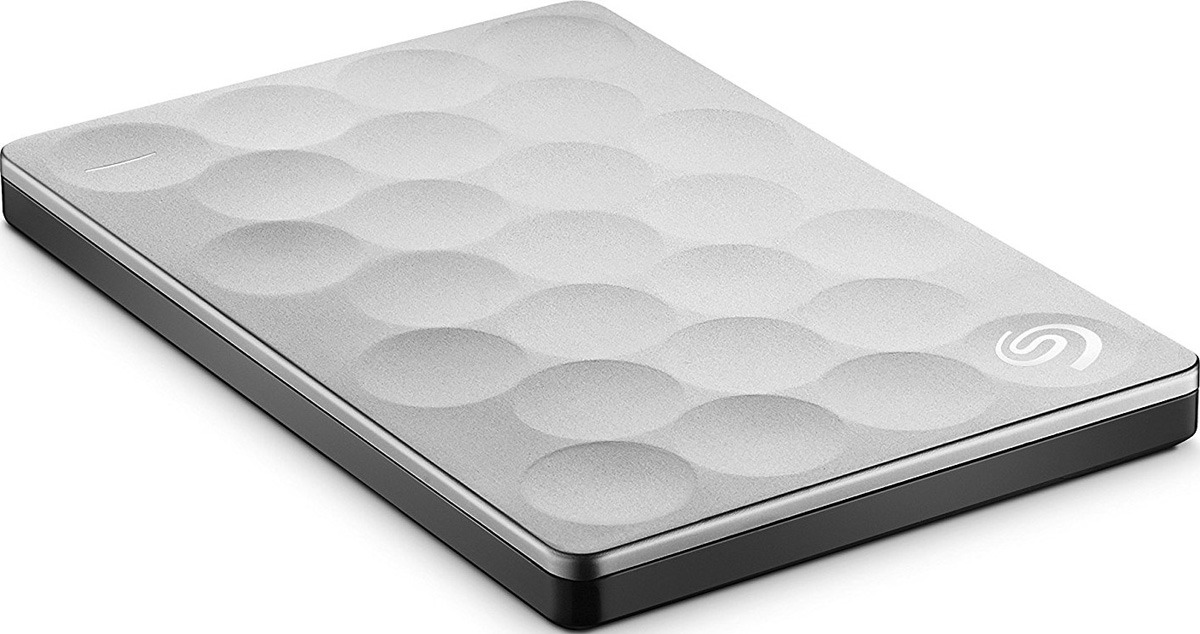 фото Seagate Backup Plus Ultra Slim 2TB USB 3.0, Platinum внешний жесткий диск (STEH2000200)