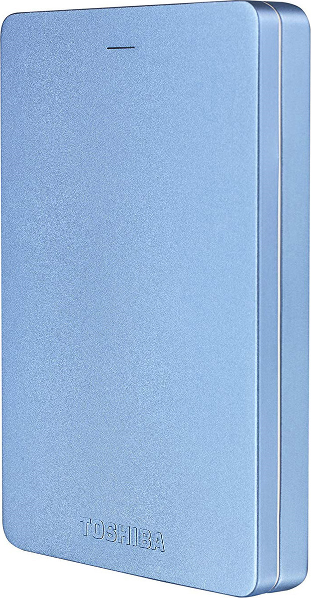 фото Toshiba Canvio Alu 500GB, Blue внешний жесткий диск (HDTH305EL3AA)