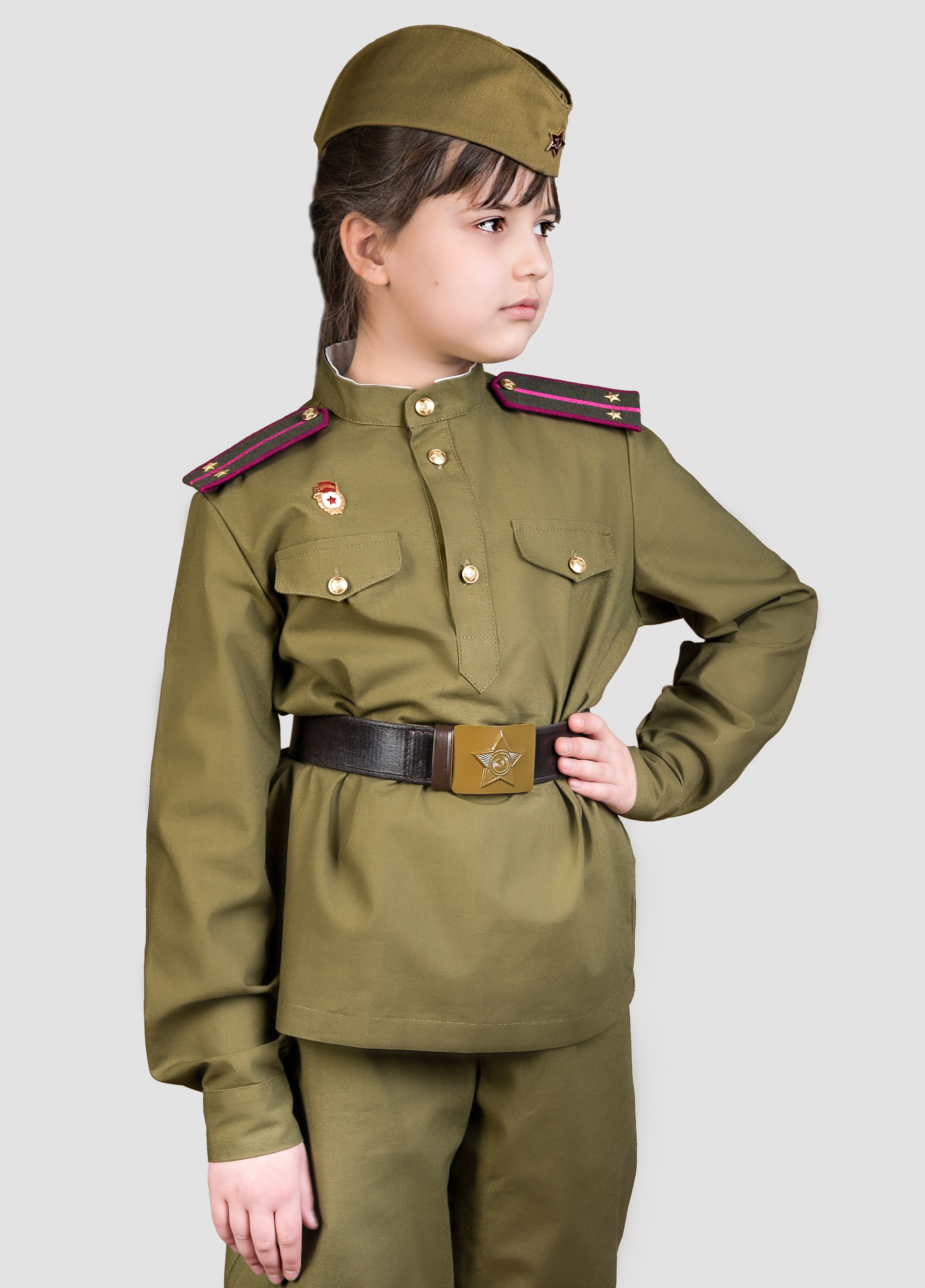 фото Комплект пехотной детской военной формы на мальчика Сын полка