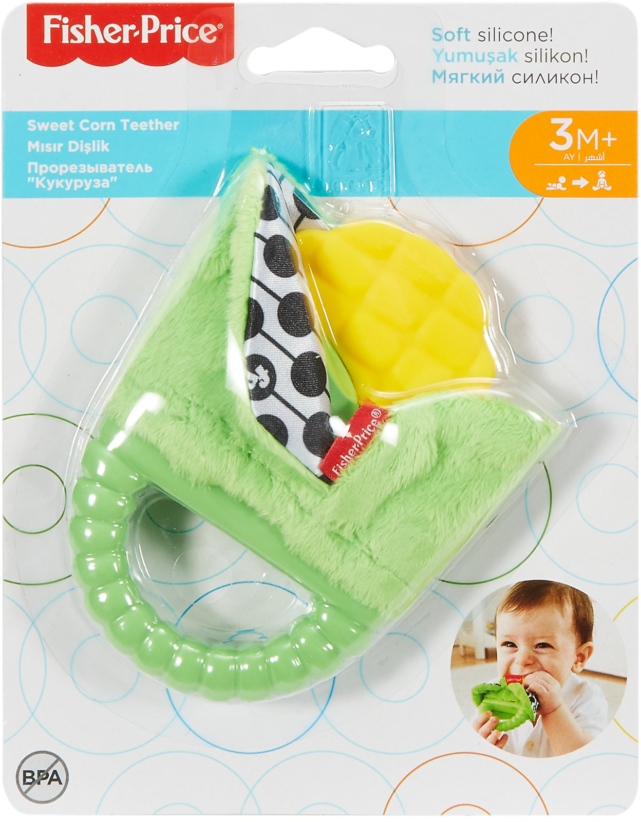 фото Fisher-Price Прорезыватель Кукуруза Fisher-price,fisher price newborn