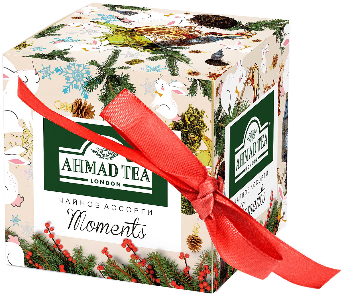 Ahmad tea. Чай Ахмад моментс 2*30. Ахмад моментс ассорти чай. Набор Ахмад чайное ассорти. Чайный набор Ахмад Теа.