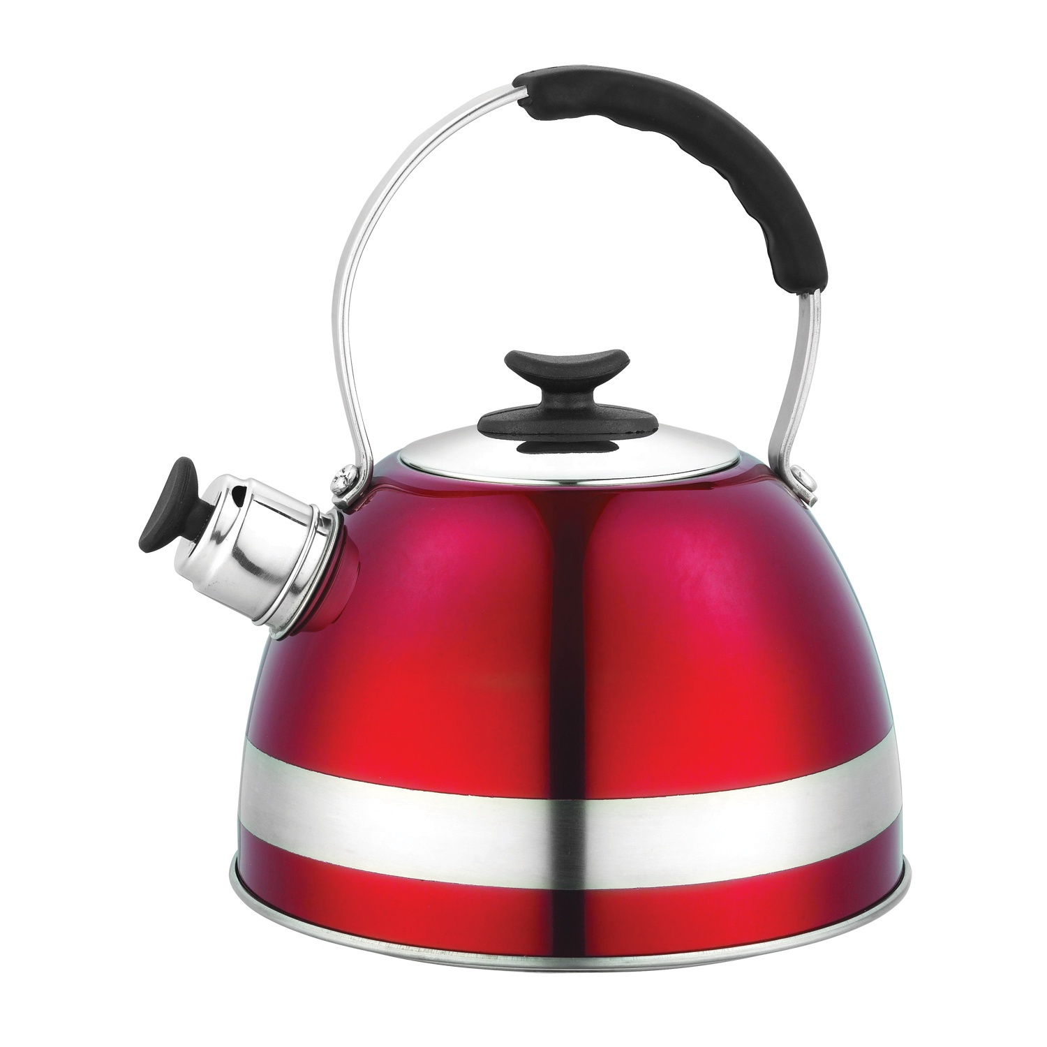 Чайник Bohmann, цвет: красный, 2,5 л