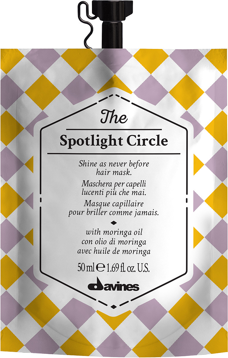 фото Маска-суперблеск для волос Davines The Spotlight Circle, 50 мл