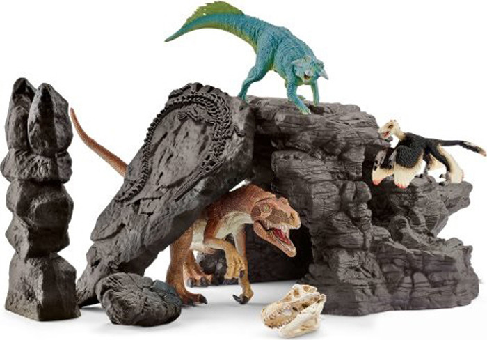 фото Набор фигурок Schleich "Пещера динозавров"