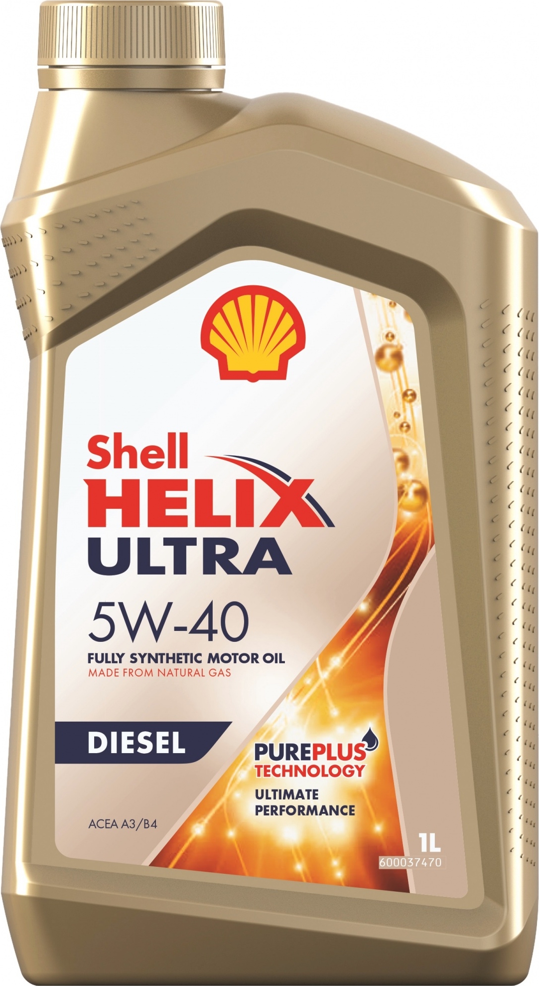 фото Моторное масло Shell Helix Ultra Diesel, синтетическое, 5W-40, 1 л