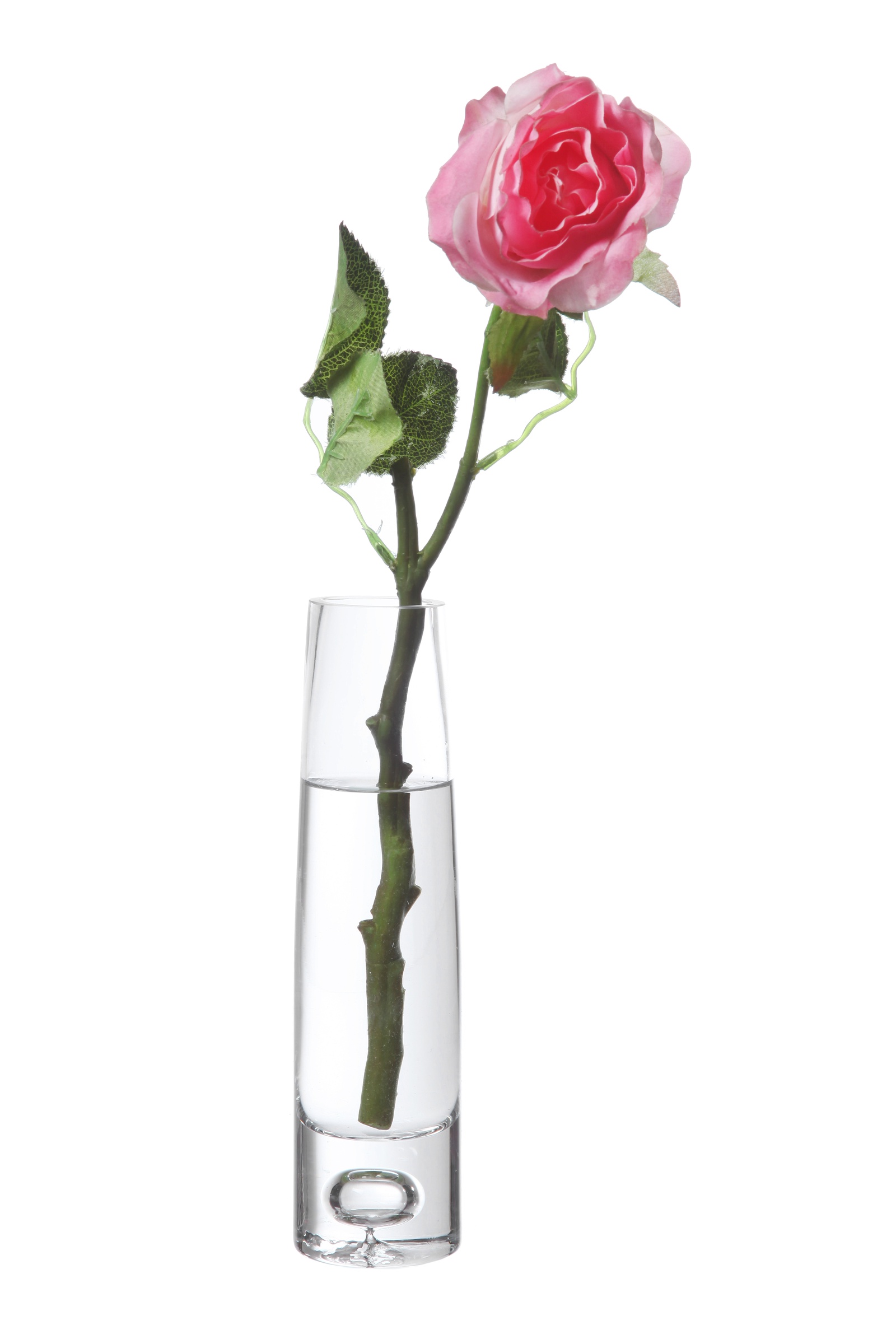 фото Ваза IsmatDecor Стеклянная ваза, ST-3, прозрачный