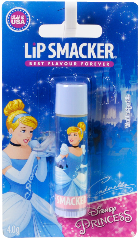 фото Бальзам для губ Lip Smacker Disney Cinderella Vanilla Sparkle, с ароматом Ваниль, 4 г