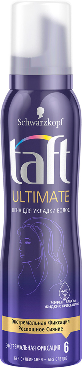 фото TAFT CLASSIC Пена Ultimate экстремальная фиксация , 150 мл