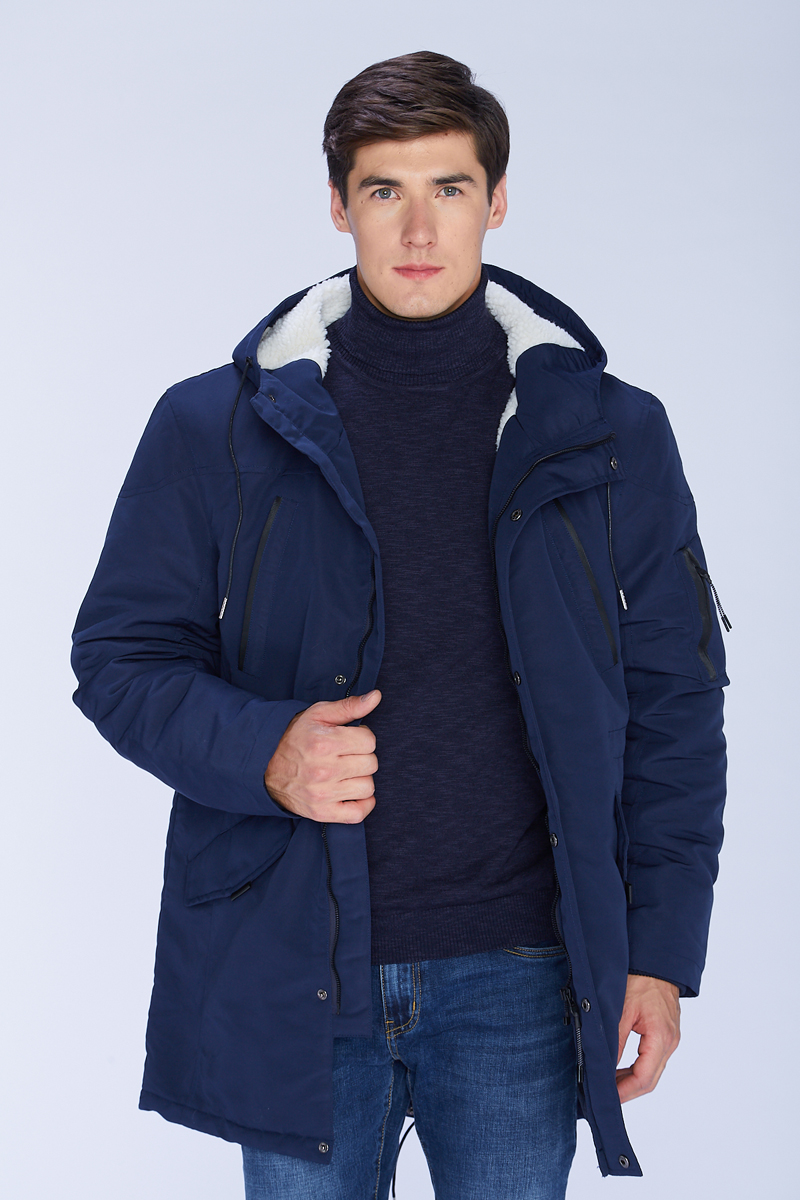 Куртка мужская U.S. Polo Assn., цвет: темно-синий. G081SZ0MS0NK18_VR033. Размер 52