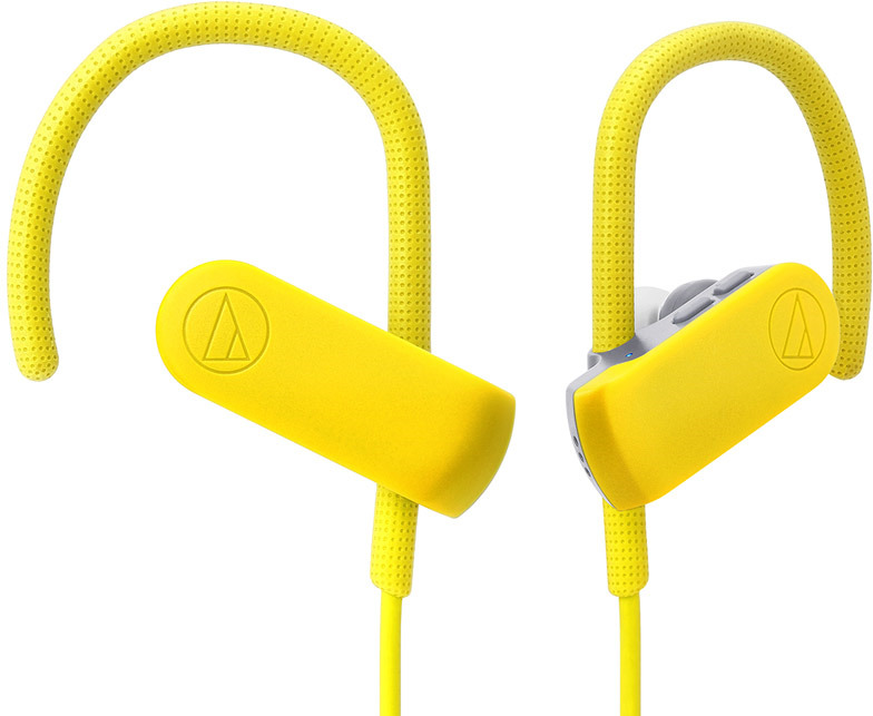 Беспроводные наушники Audio-Technica ATH-SPORT50BTYL, желтый