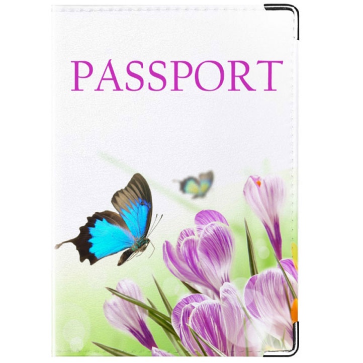 фото Обложка для паспорта TINA BOLOTINA Обложка для паспорта Бабочки, PST-034