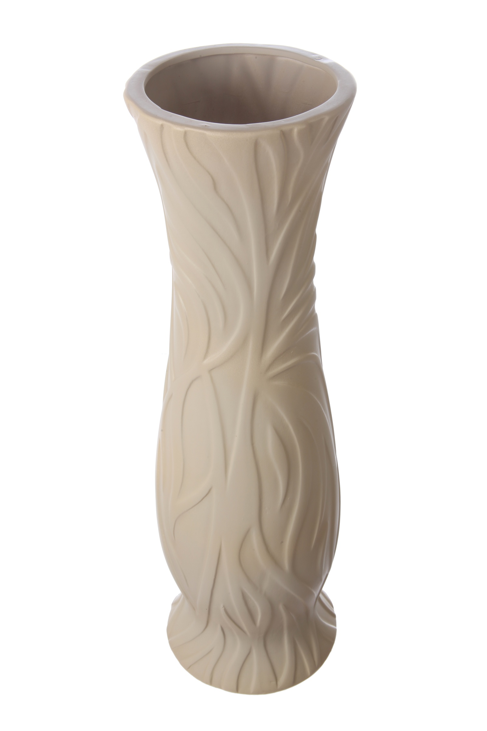 фото Ваза IsmatDecor Керамическая ваза, VB-92 бежевый, бежевый