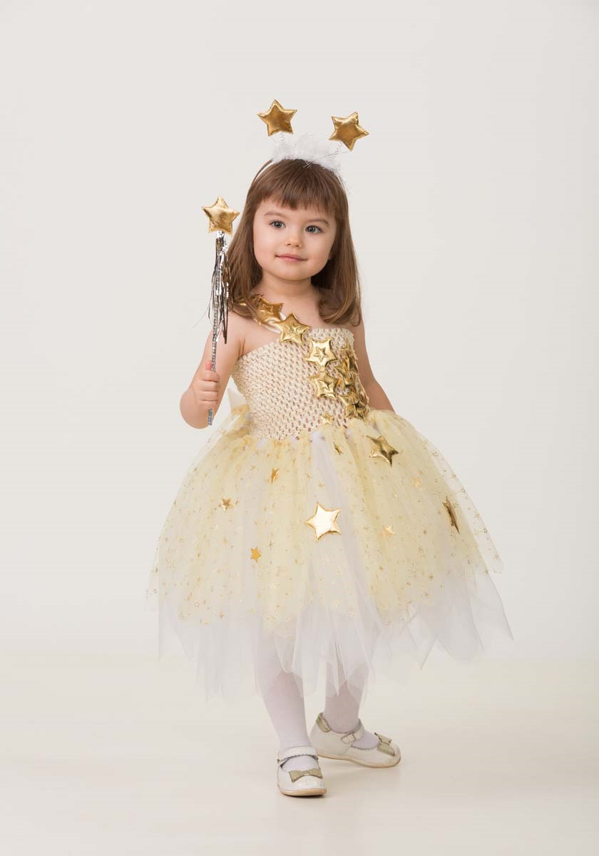 фото Карнавальный костюм Jeanees "Набор сделай сам "Звёздочка", цвет: золотой. Размер: 26-39