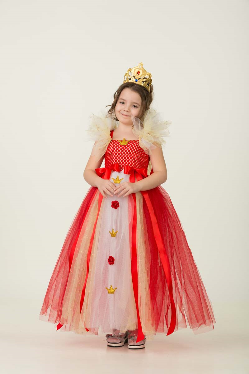 фото Карнавальный костюм Jeanees "Набор сделай сам "Королева", цвет: красный. Размер: 26-52