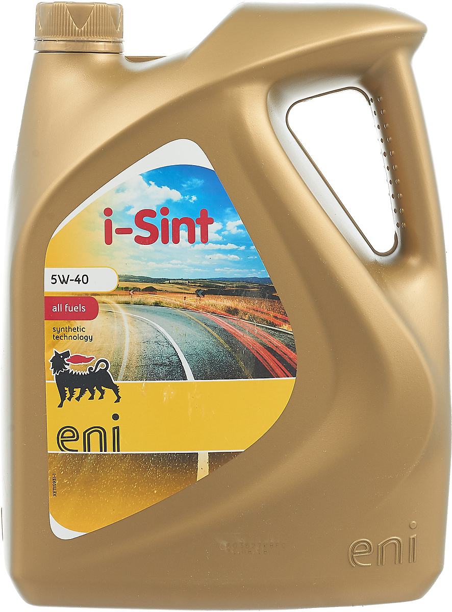 фото Моторное масло Eni i-Sint, синтетическое, 5W40, API SM/CF, ACEA A3/B4, 5 л