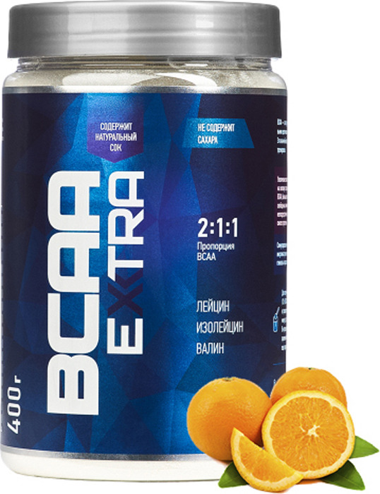 BCAA Rline BCAA Extra 2:1:1, апельсин, 400 г — купить в интернет ...