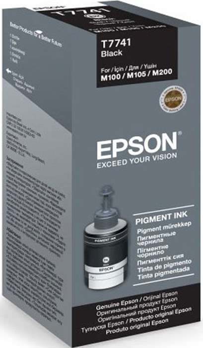 все цены на Картридж Epson T7741 (C13T77414A), черный онлайн