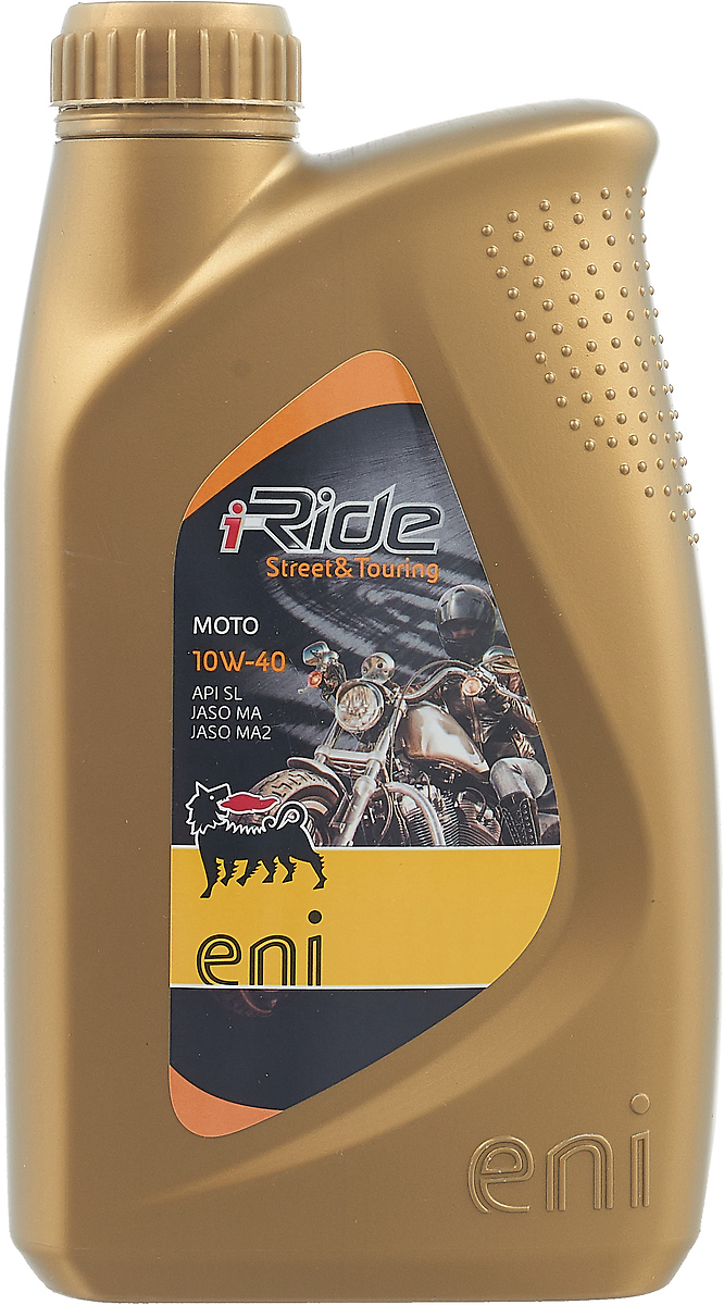 Eni I-Ride Moto 10W-40 Масло моторное, Полусинтетическое, 1 л