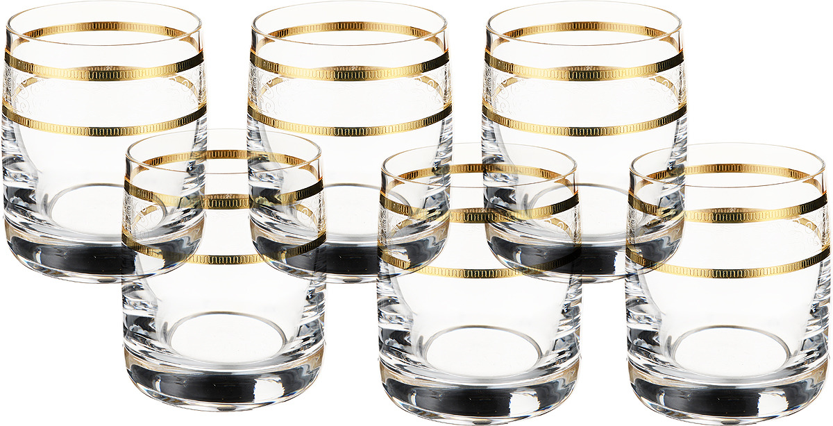 фото Набор стаканов для водки Bohemia Crystal "Ideal. Панто", 60 мл, 6 шт. БКС0075