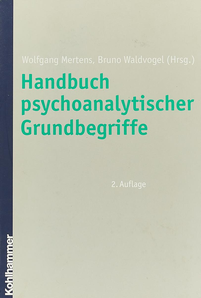 фото Handbuch psychoanalytischer Grundbegriffe