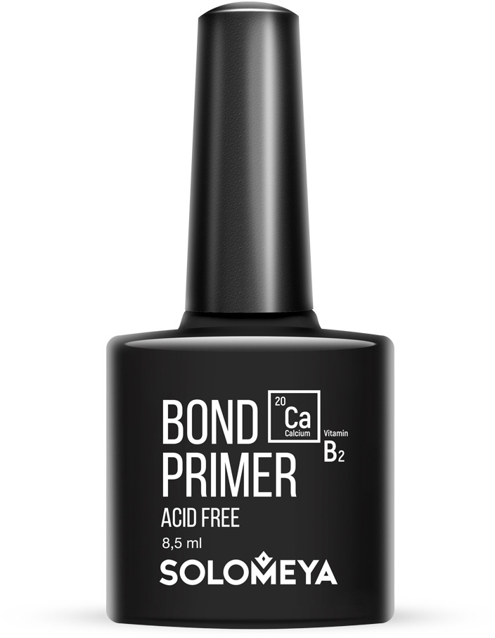 фото Праймер безкислотный Solomeya Bond&Primer, с кальцием и витамином В2, цвет: прозрачный, 8,5 мл