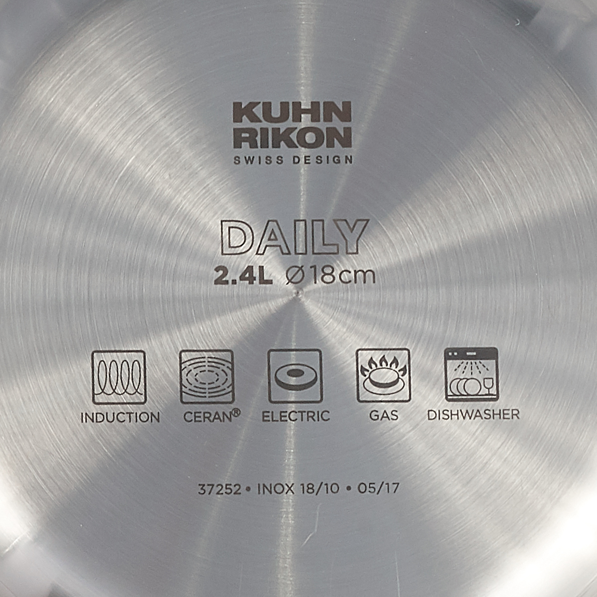 фото Ковш Kuhn Rikon Daily с крышкой, 2,4 л