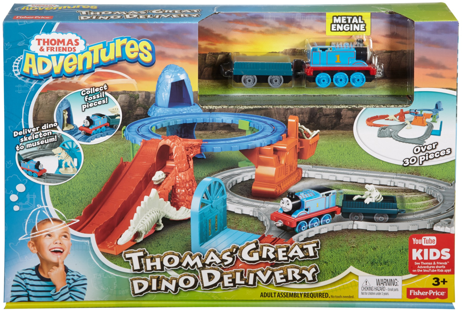 Thomas & Friends Железная дорога Раскопки динозавров