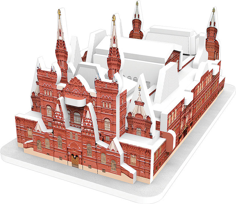 фото 3D Пазл IQ 3D Puzzle "Исторический музей, Москва"